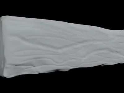 Wood plank Free 3D model