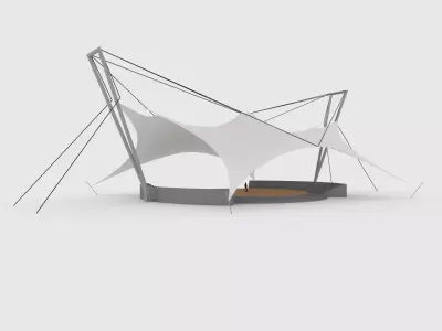 Membrane Tensile 4 3D model