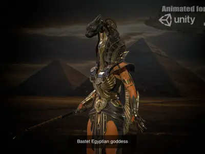 Egyptian Gods Collection 3D Model Pack