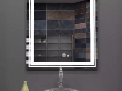 Illuminated Mirror 5 3D model