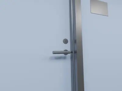 Matrix Hallway 3D model