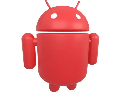 Android Robot v1 003 Free low-poly 3D model