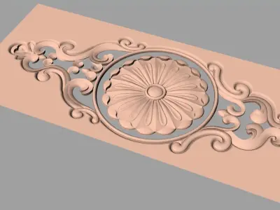 3D carved model furniture 3D design used for artcam aspire E771 3D model