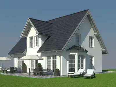 Family House 4 3D model