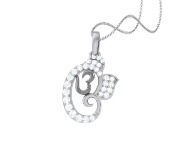 Spiritual Ganesha Pendant 3D print model