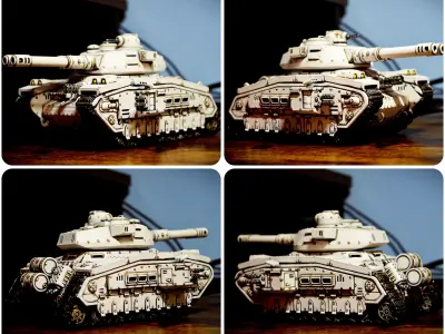 Universal Guard - Medium Battle Tank 3D print model