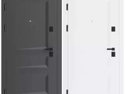 Entrance door Rodos 3D model