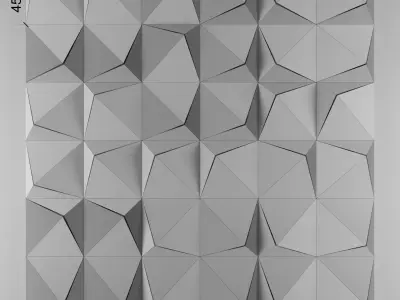 3d panel 11 Low-poly 3D model