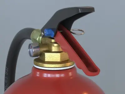 Fire Extinguisher 3D model 29