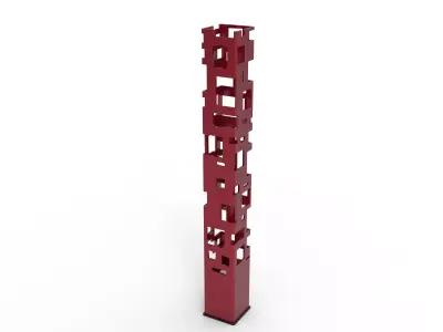 Floor lamp 3D model 133
