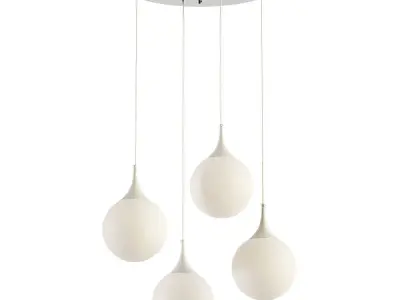 Pendant lamp Maytoni Dewdrop P225-PL-150-N 3D model