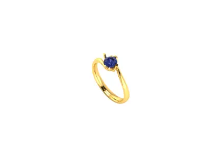 Women Ring  Render 3dm STL OBJ FBX Details 3D print model 27