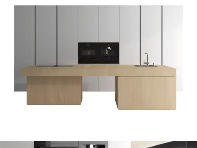 Kitchen set 03 3D model