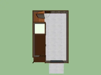 Compact House 2 Free 3D model