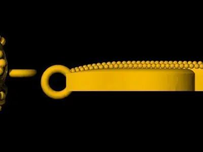 earrings 3dm file  3D print model