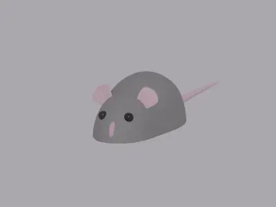 Toy Mouse 3D model