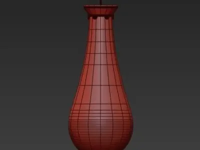 Sabine Floor Lamp Arteriors 3D model
