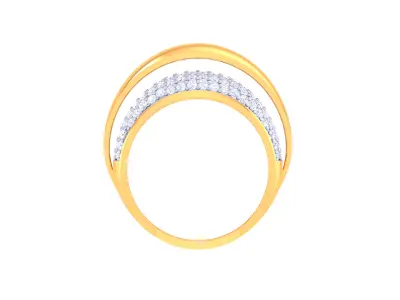 Women Ring MTL 3dm STL OBJ FBX Details 3D print model 14