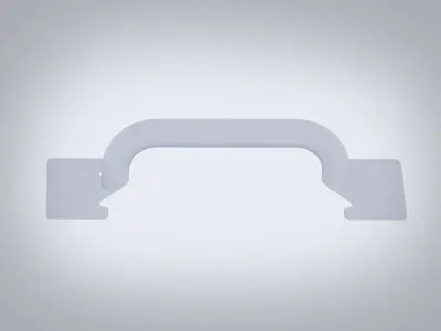 Handle - Metal Low-poly 3D model