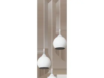 Chandelier VITALUCE Zhivago 3xE27 max 40W 3D model