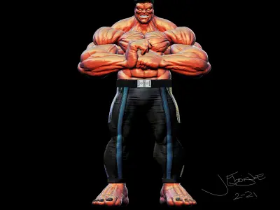 Hulk Smash 2 3D print model