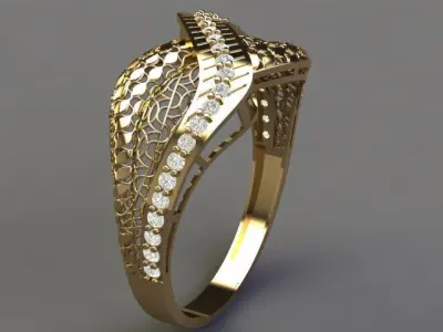 Lumiere ring 3D print model purchase