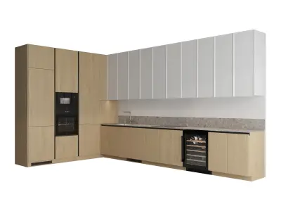 Kitchen set 32 3D model