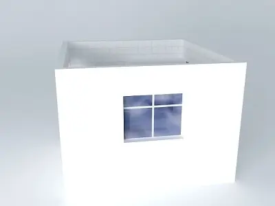 ewigeorkut cube with window Free 3D model