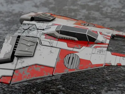 RC80 Fighter 3D model