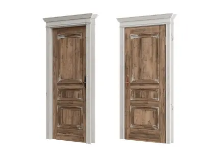 Doors Brothers French door 3 3D model