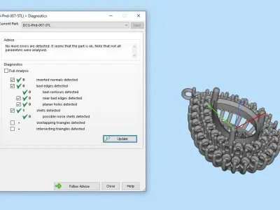 Pendant 007 Free 3D print model