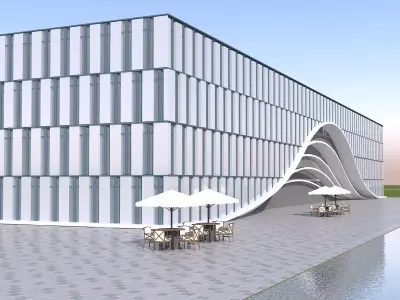 Building 01 3D model