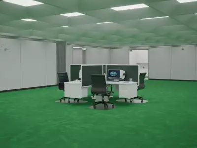 Severance Office 3D model