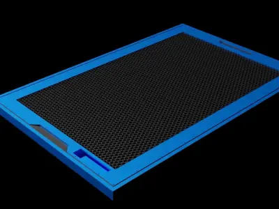 SciFi Panels Kitbash LowPoly Low-poly 3D model