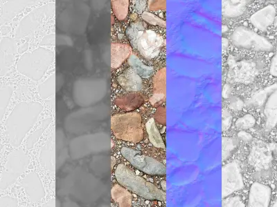 Cobbled Street Texture Texture