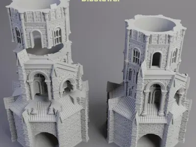 Ranni s Rise dicetower 3D print model