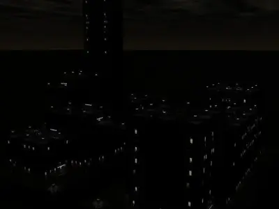 SpiderWare City Block 3D model buy