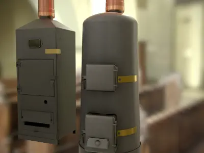  Papal Conclave Stoves with Chimney PBR 