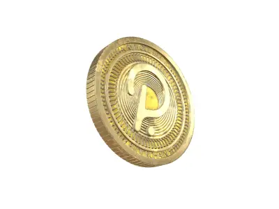 Polkadot Coin v7 002 3D model