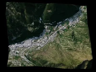 Andorra La Vella - Andorra 3D model