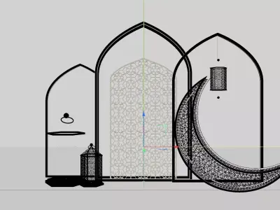 Ramadan Decor 3D model