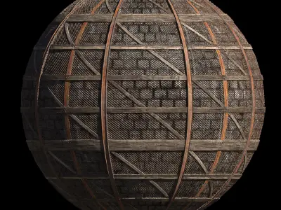 Old wood metall walll Texture