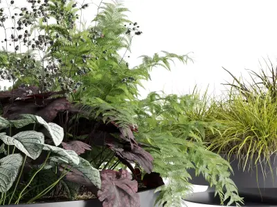 Mororo Ilda Outdoor Planters 3D model