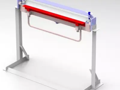 Sheet Metal Folding 1000 Light 3D model