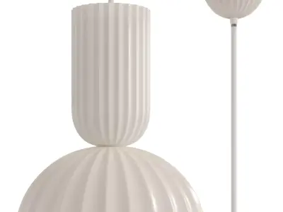 CB2 JEANNE PENDANT LIGHT 3D model