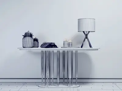 SOUVENIR TABLE S015 3D model