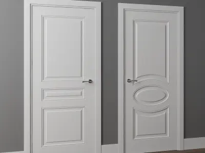 Doors Union Riviera 127p 232p 3D model