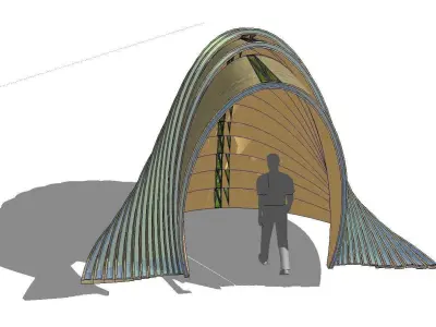 Creative Design-Holiday Cabin-024 3D model