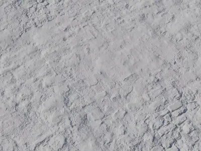 PBR Compacted Dark Soil Ground Texture