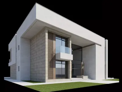 Modern Villa Design 027 3D model